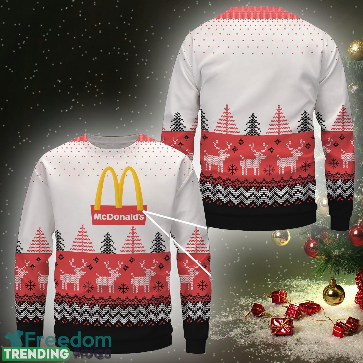 Mcdonald’s Merry Ideas Ugly Christmas Sweater Gift For Men Women - Mcdonald’s Merry Ugly Christmas Sweater Gift For Men Women Mcdonald’s Merry Ideas Ugly Christmas Sweater Gift For Men Women - Mcdonald’s Merry Ugly Christmas Sweater Gift For Men Women