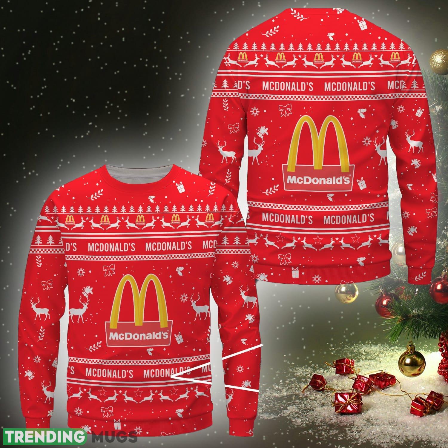 Mcdonald’s Red Merry Ugly Christmas Sweater Gift For Men Women - Mcdonald’s Red Merry Ugly Christmas Sweater Gift For Men Women Mcdonald’s Red Merry Ugly Christmas Sweater Gift For Men Women - Mcdonald’s Red Merry Ugly Christmas Sweater Gift For Men Women