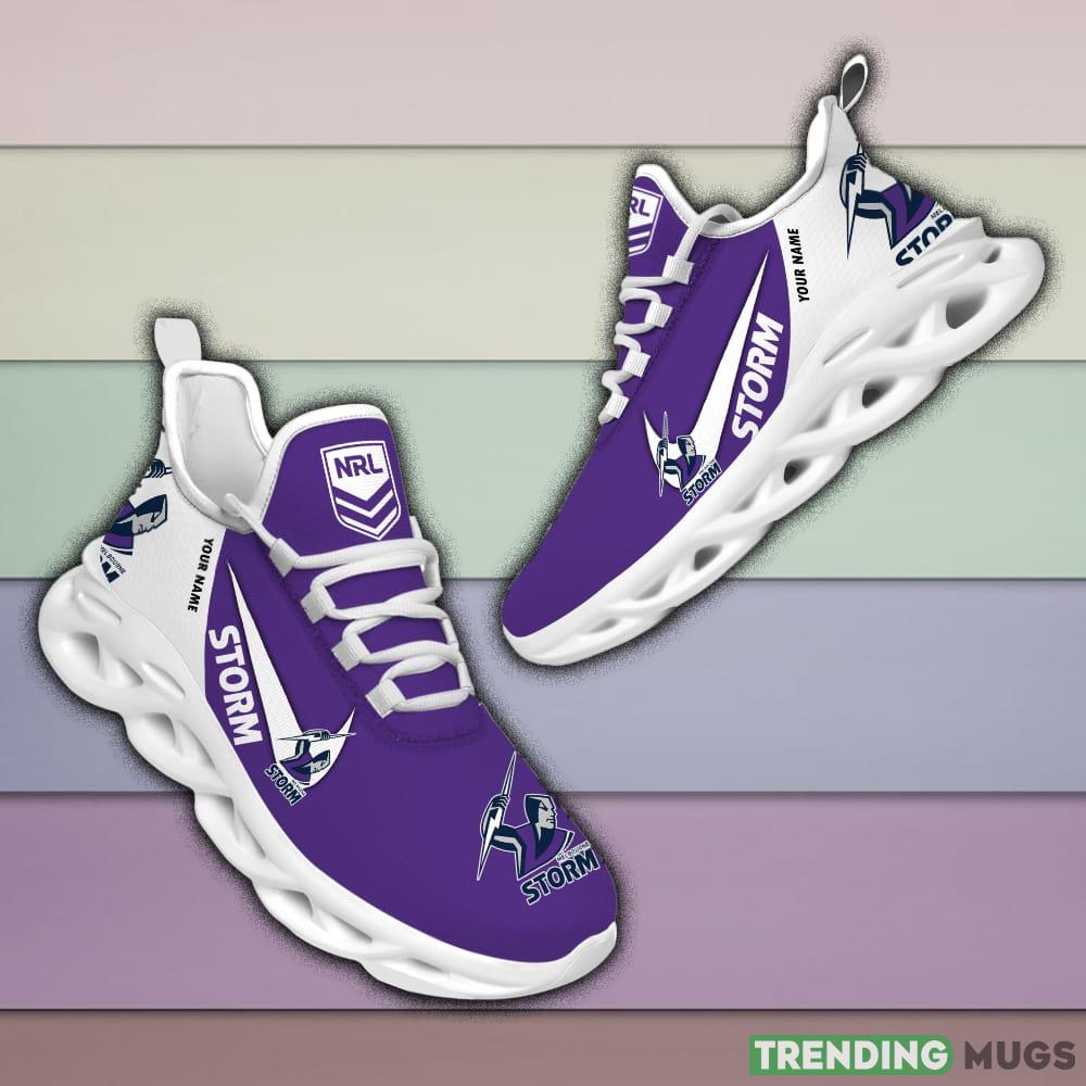 Melbourne Storm NRL MAX SOUL SHOES Custom Name For Men And Women Running Sneakers Max Soul Melbourne Storm NRL MAX SOUL SHOES Custom Name For Men And Women Running Sneakers Max Soul