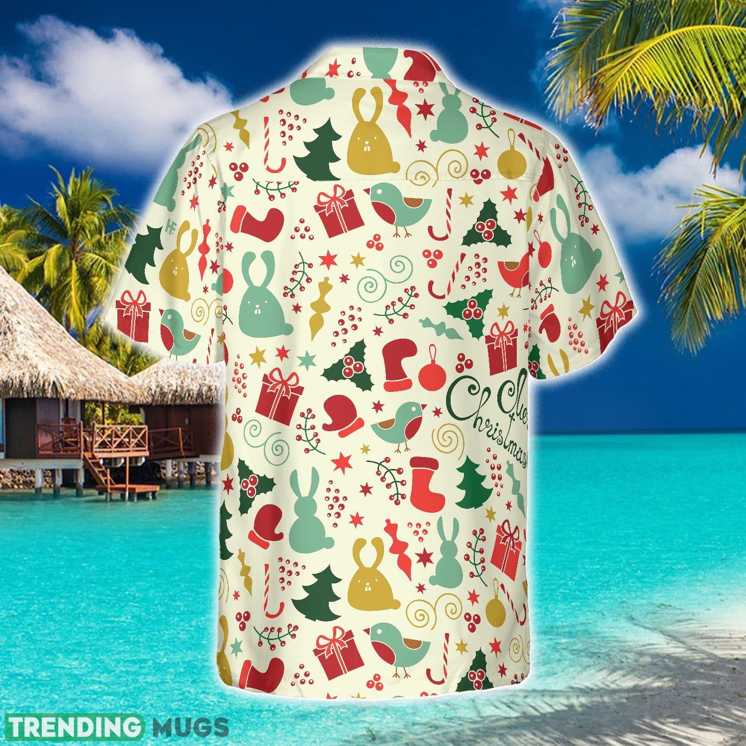 Merry Christmas Pattern 4 Hawaiian Shirt Aloha Summer For Men And Women Gift Hawaiian Shirt Merry Christmas Pattern 4 Hawaiian Shirt Aloha Summer For Men And Women Gift Hawaiian Shirt