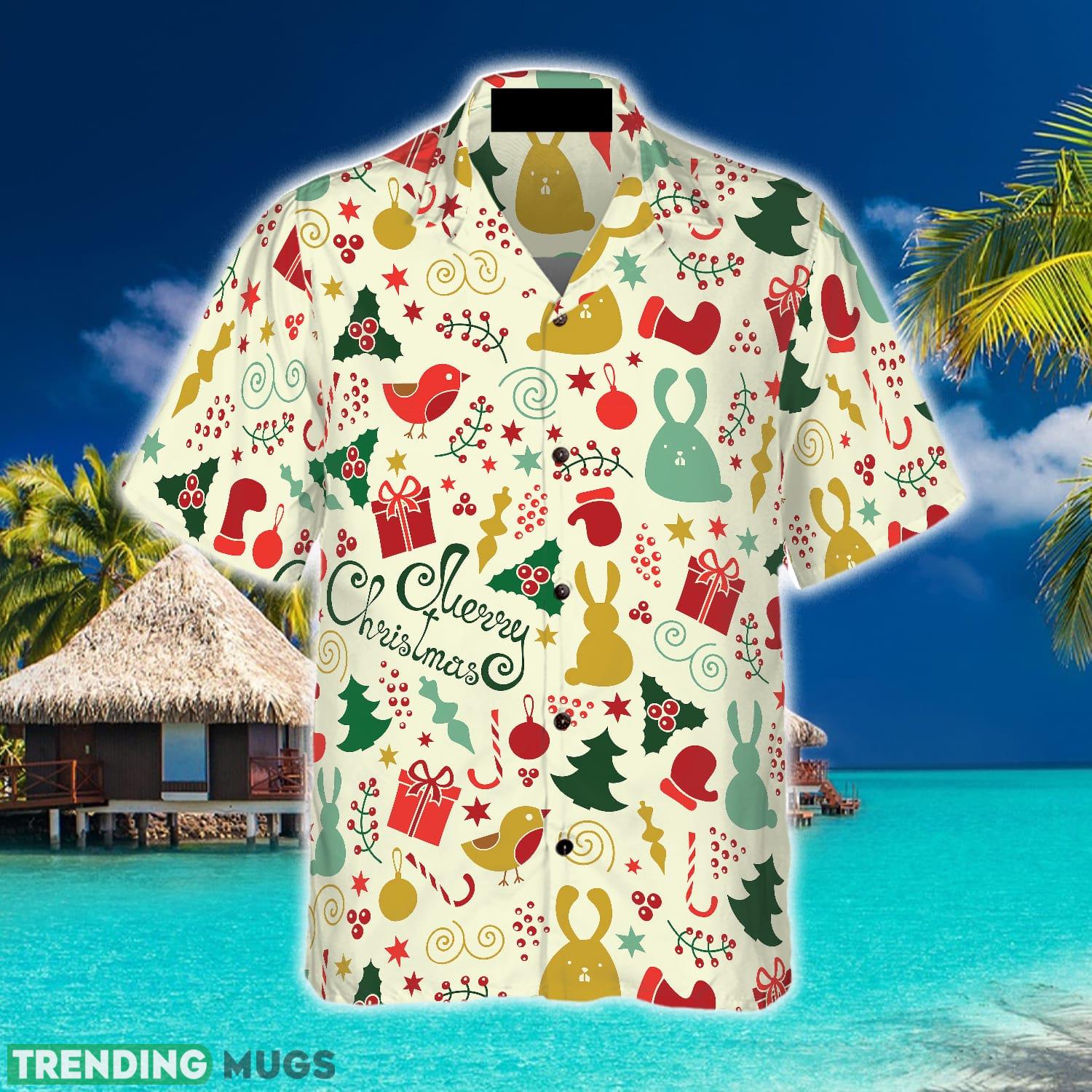 Merry Christmas Pattern 4 Hawaiian Shirt Aloha Summer For Men And Women Gift Hawaiian Shirt Merry Christmas Pattern 4 Hawaiian Shirt Aloha Summer For Men And Women Gift Hawaiian Shirt