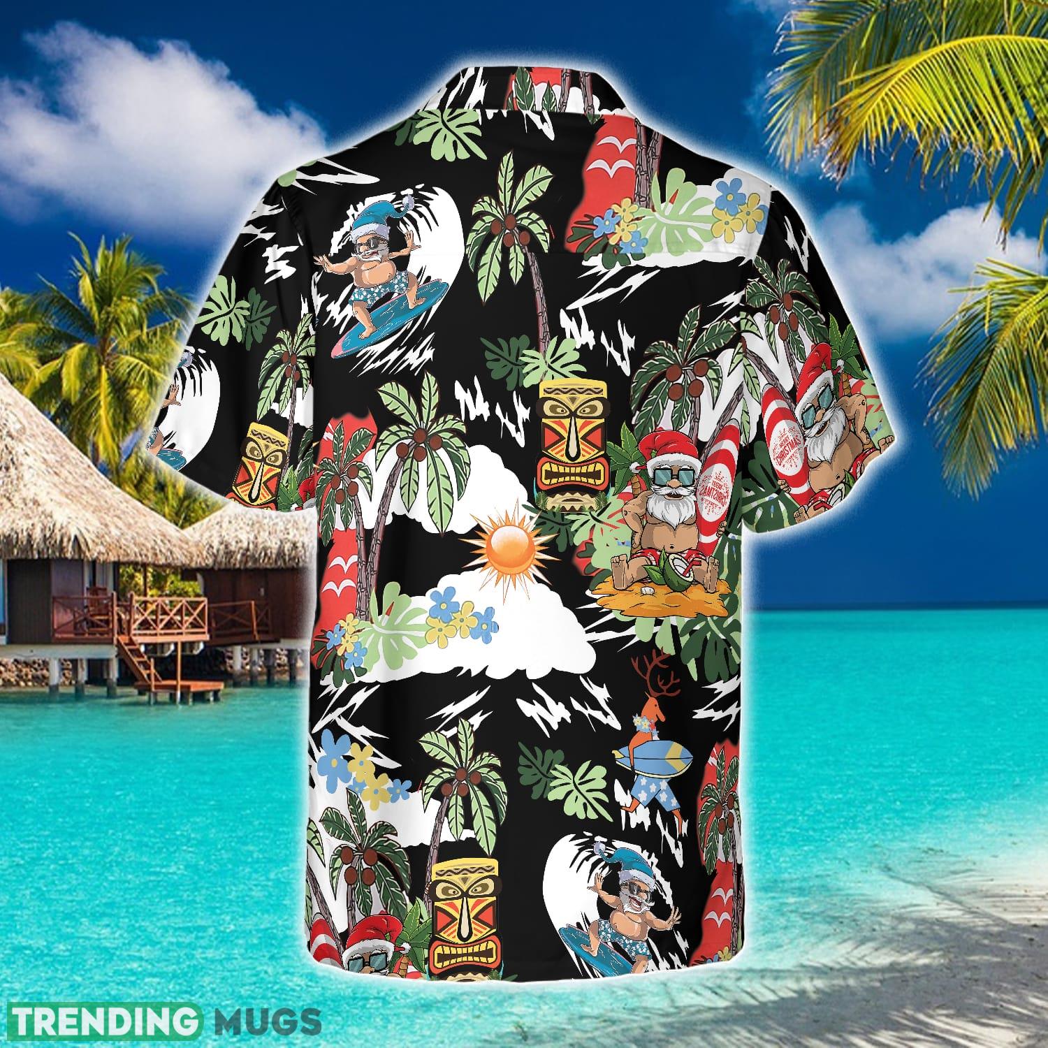Merry Christmas Santa Claus 9 3D Hawaiian Shirt Beach Summer For Men And Women Gift - Merry Christmas Santa Claus 9 Hawaiian Shirt_1 Merry Christmas Santa Claus 9 3D Hawaiian Shirt Beach Summer For Men And Women Gift - Merry Christmas Santa Claus 9 Hawaiian Shirt_1