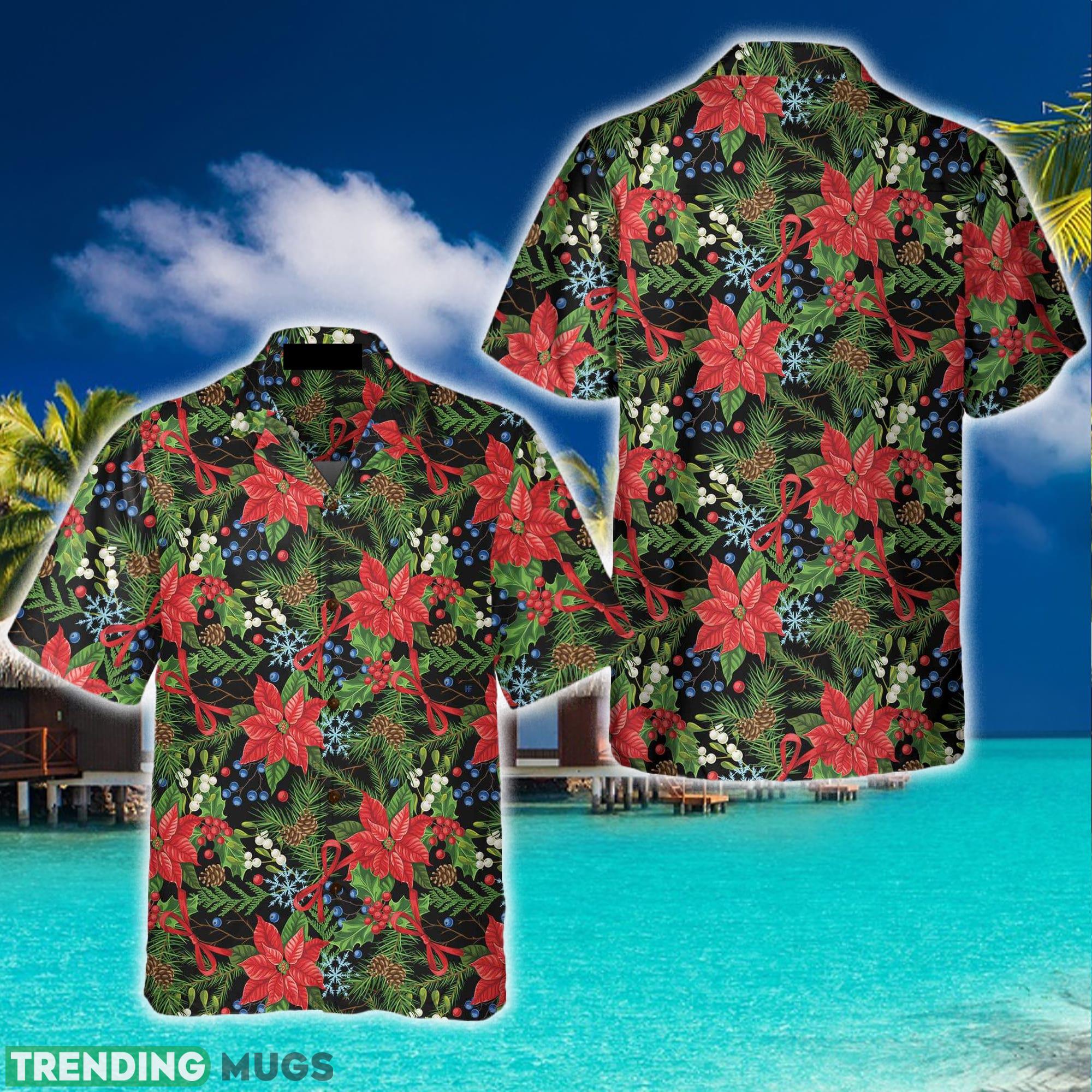 Merry Christmas Winter Plants Hawaiian Shirt Aloha Summer For Men And Women Gift - Merry Christmas Winter Plants Hawaiian Shirt, Floral Christmas Hawaiian Shirt_1 Merry Christmas Winter Plants Hawaiian Shirt Aloha Summer For Men And Women Gift - Merry Christmas Winter Plants Hawaiian Shirt, Floral Christmas Hawaiian Shirt_1