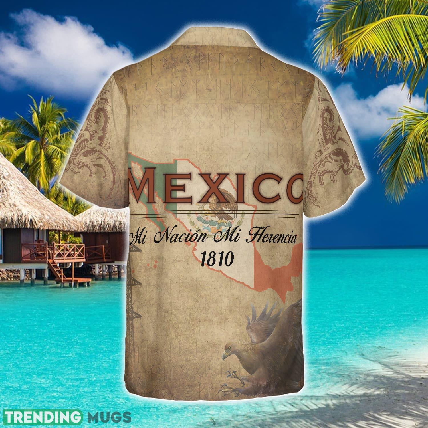 Mi Nación Mi Herencia Mexico 3D Hawaiian Shirt Beach Summer For Men And Women Gift Hawaiian Shirt Mi Nación Mi Herencia Mexico 3D Hawaiian Shirt Beach Summer For Men And Women Gift Hawaiian Shirt