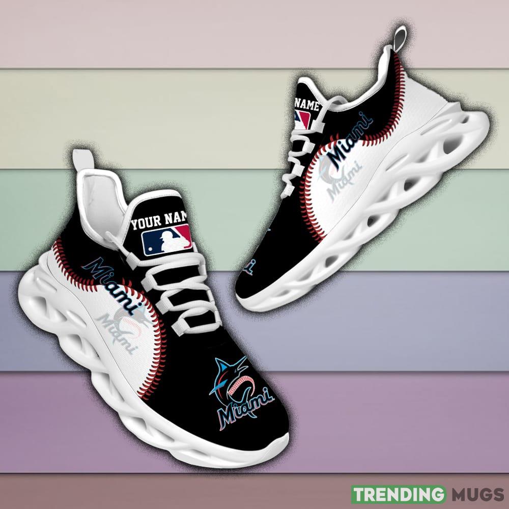 Miami Marlins Mix Jerseys MLB Max Soul Shoes Custom Name For Men And Women Running Sneakers Max Soul Miami Marlins Mix Jerseys MLB Max Soul Shoes Custom Name For Men And Women Running Sneakers Max Soul