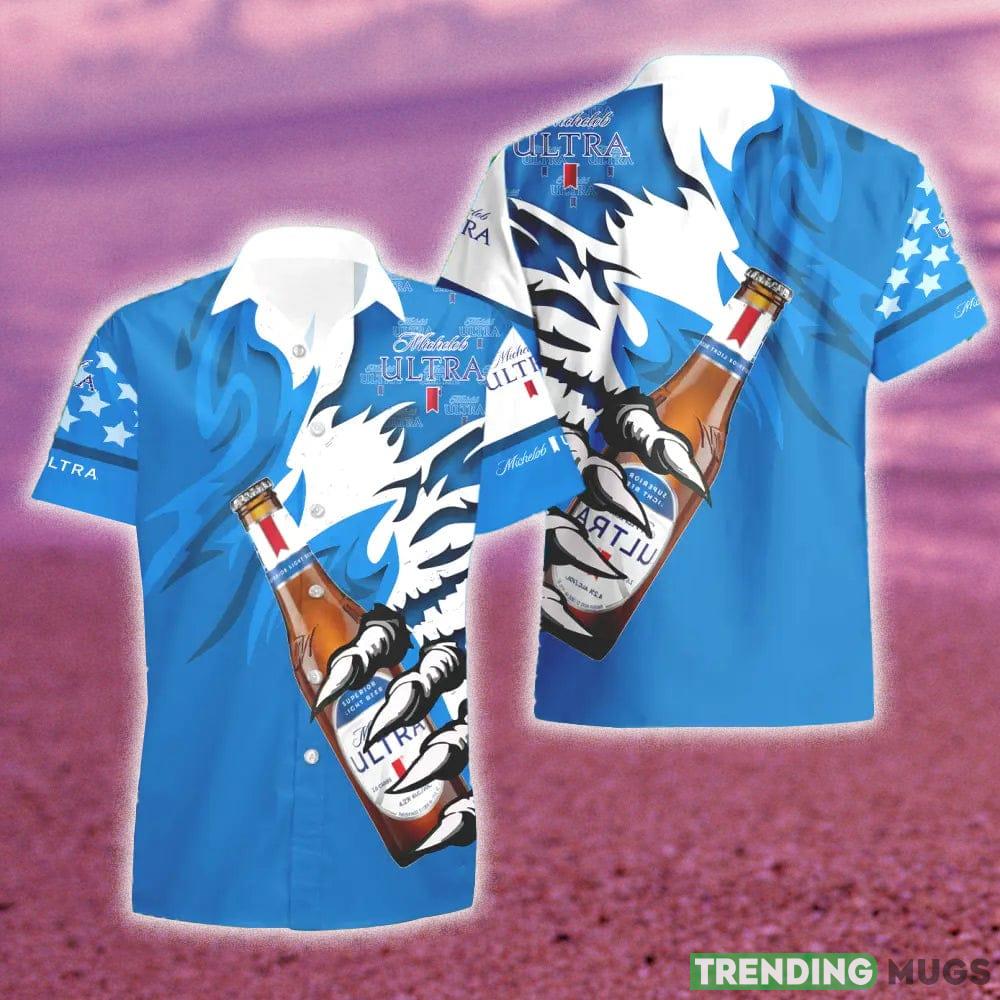 Michelob Ultra Monster Claw Gift Hawaiian Set Shirt And Short Summer Beach Hawaiian & Short Michelob Ultra Monster Claw Gift Hawaiian Set Shirt And Short Summer Beach Hawaiian & Short