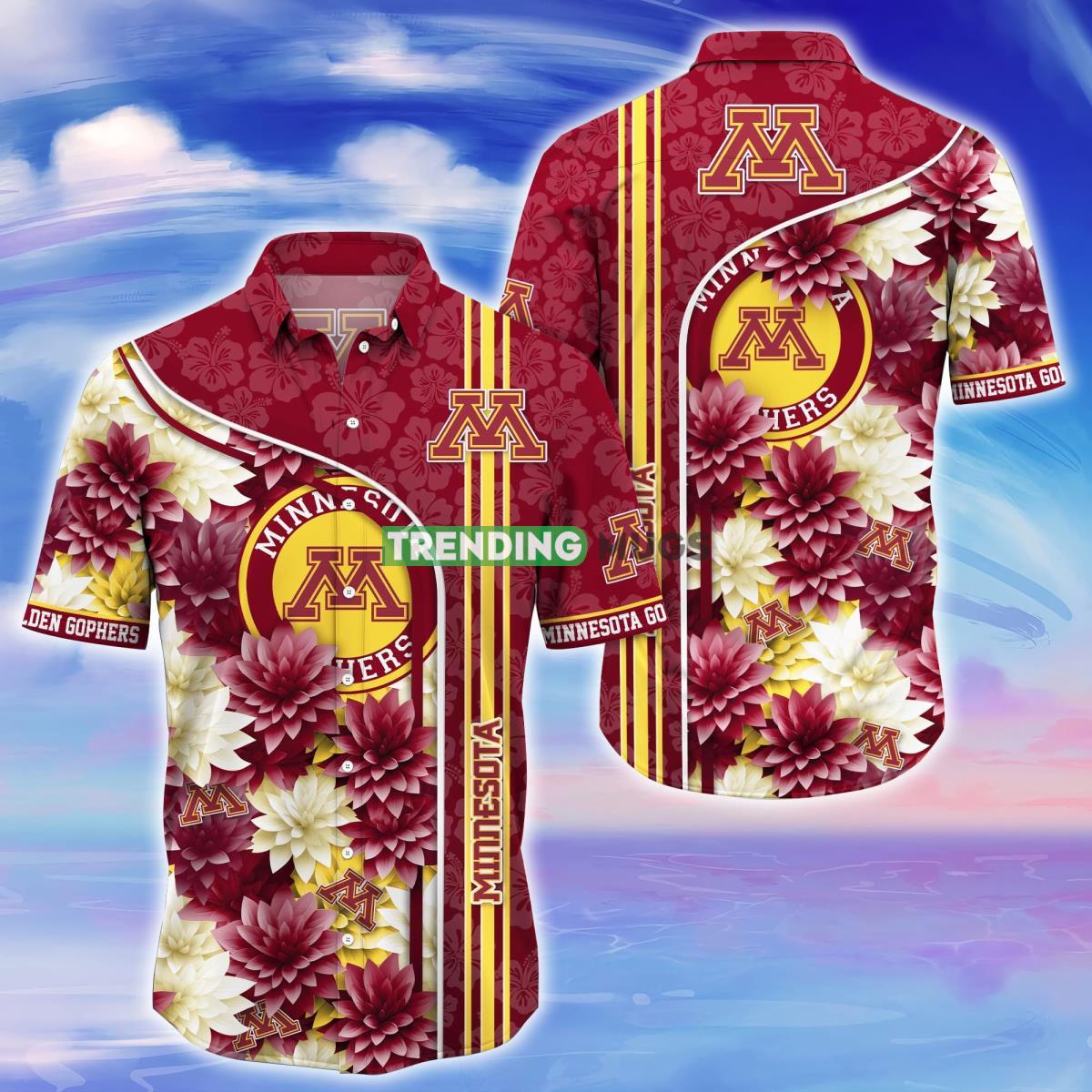 Minnesota Golden Gophers Trending Hawaiian Shirt For Fans Product Photo 1 Minnesota Golden Gophers Trending Hawaiian Shirt For Fans Product Photo 1