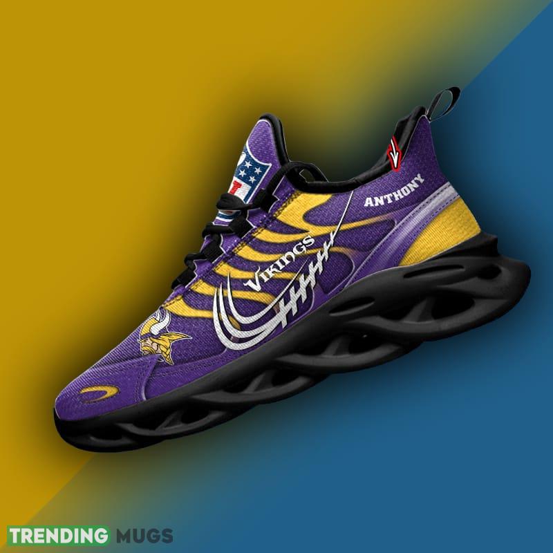 Minnesota Vikings NFL New Style Max Soul Shoes Custom Name Gift For Men Women - Minnesota Vikings NFL Max Soul Shoes Custom Name_1 Minnesota Vikings NFL New Style Max Soul Shoes Custom Name Gift For Men Women - Minnesota Vikings NFL Max Soul Shoes Custom Name_1