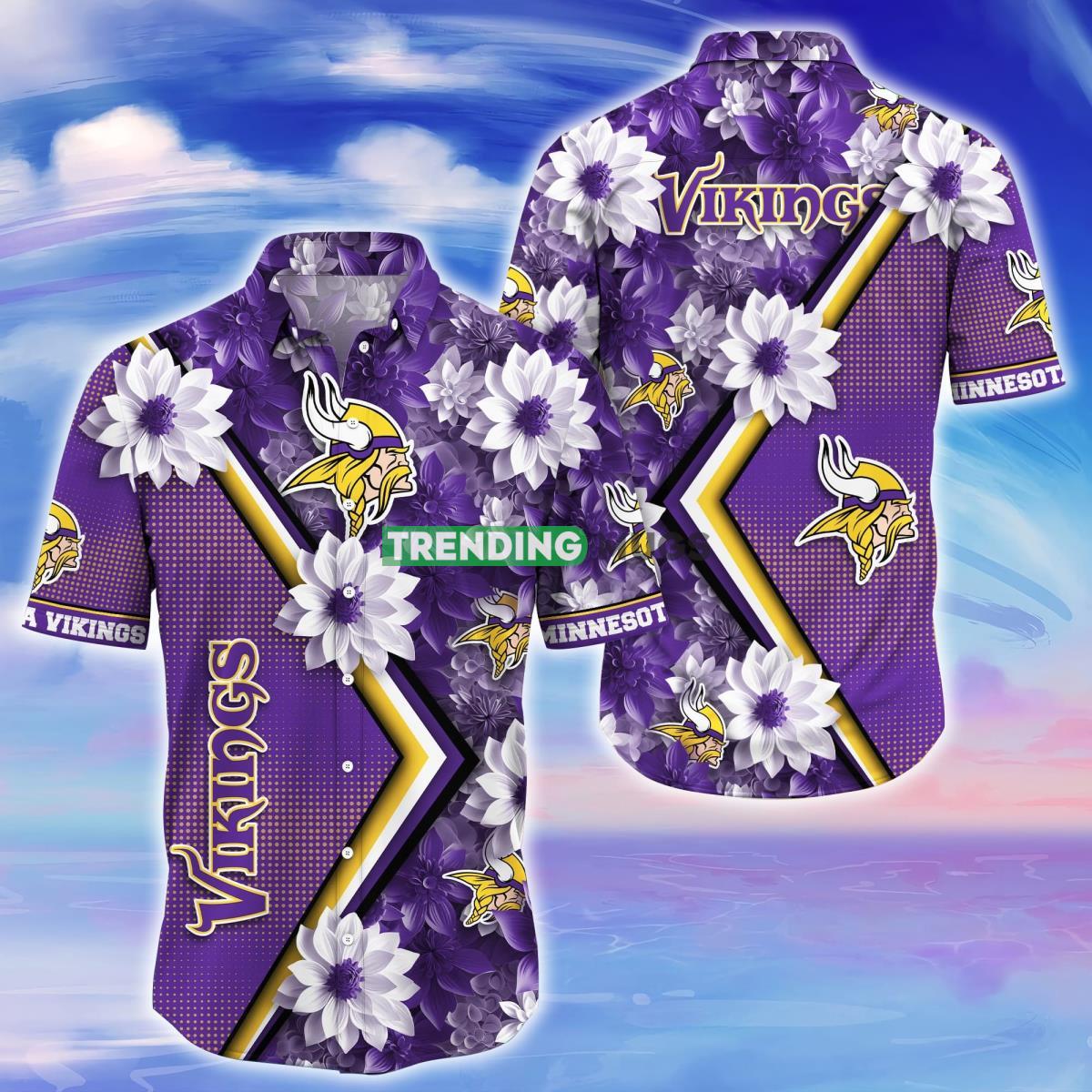Minnesota Vikings Trending Hawaiian Shirt Gift For Fans Product Photo 1 Minnesota Vikings Trending Hawaiian Shirt Gift For Fans Product Photo 1