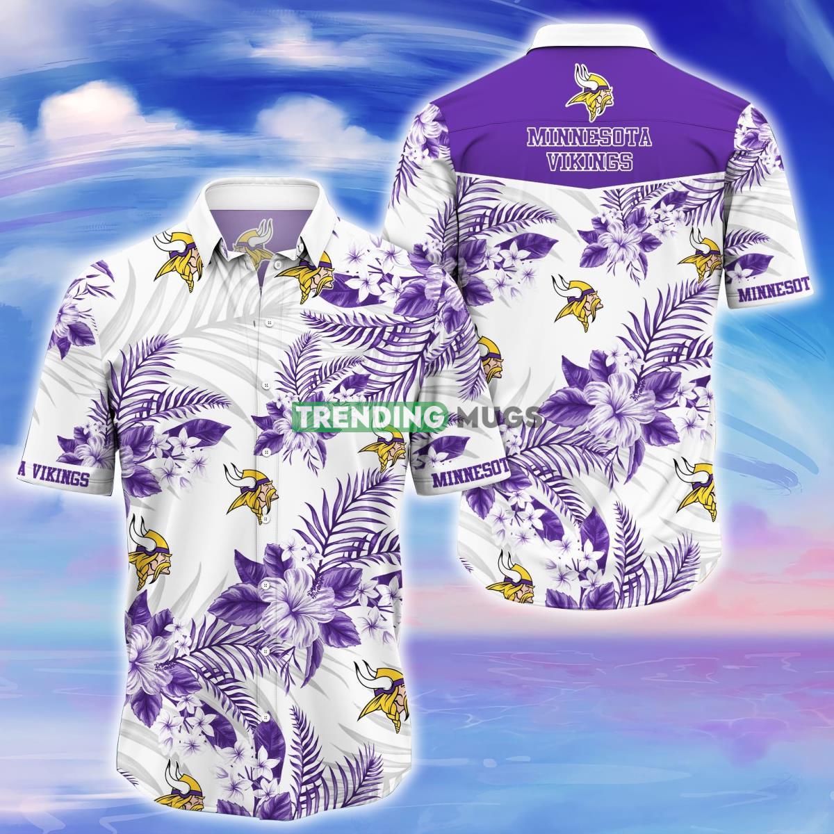 Minnesota Vikings Trending Hawaiian Shirt Gift For Real Fans Product Photo 1
