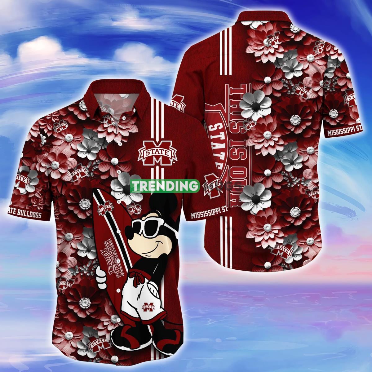 Mississippi State Bulldogs Trending Hawaiian Shirt Best Gift For Fans Product Photo 1
