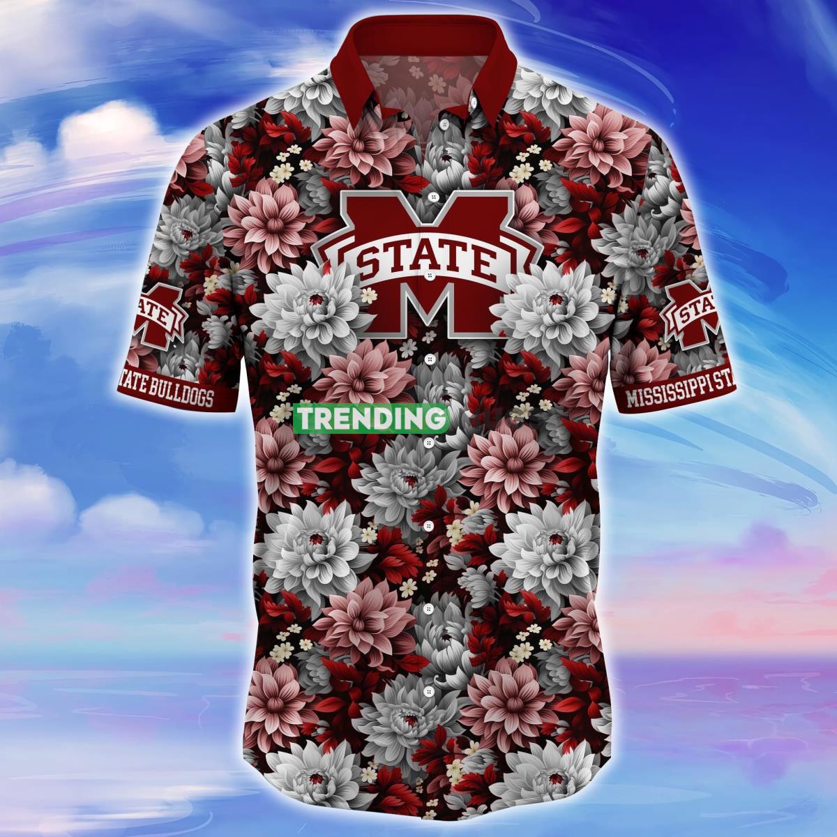 Mississippi State Bulldogs Trending Hawaiian Shirt Great Gift For Fans Hawaiian Shirt Mississippi State Bulldogs Trending Hawaiian Shirt Great Gift For Fans Hawaiian Shirt