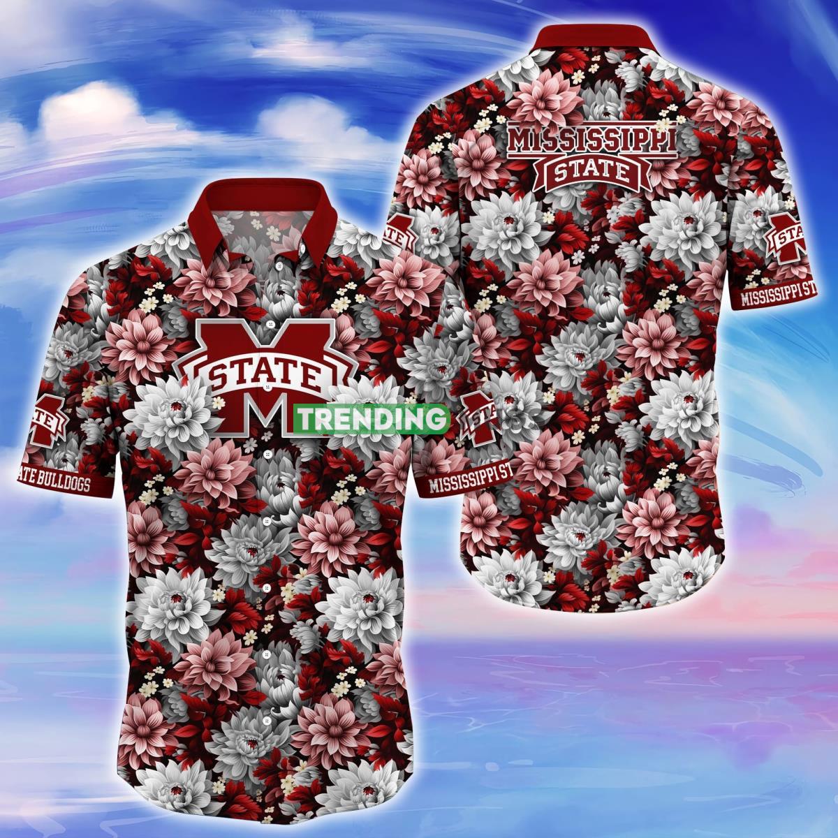 Mississippi State Bulldogs Trending Hawaiian Shirt Great Gift For Fans Product Photo 1
