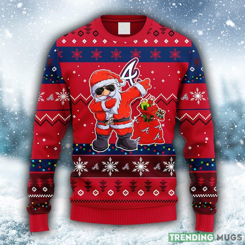 MLB Atlanta Braves Dabbing Santa Claus Christmas Ugly 3D Sweater For Men And Women Gift Ugly Christmas - MLB Atlanta Braves Dabbing Santa Claus Christmas Ugly Sweater_1 MLB Atlanta Braves Dabbing Santa Claus Christmas Ugly 3D Sweater For Men And Women Gift Ugly Christmas - MLB Atlanta Braves Dabbing Santa Claus Christmas Ugly Sweater_1