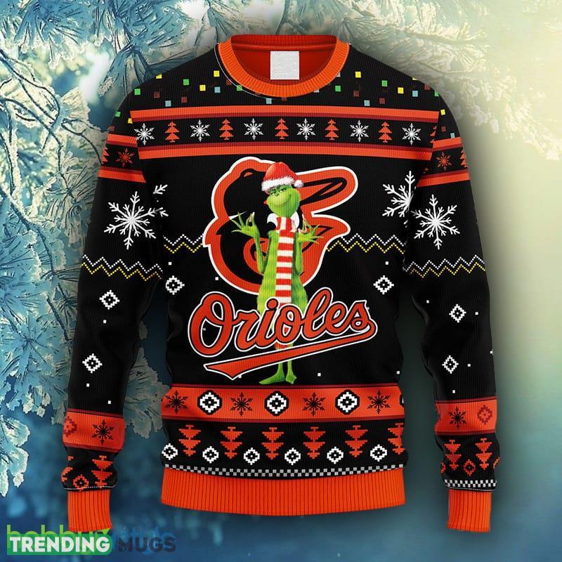 MLB Baltimore Orioles Funny Grinch Christmas Ugly Sweater For Men Women - MLB Baltimore Orioles Funny Grinch Christmas Ugly Sweater_1 MLB Baltimore Orioles Funny Grinch Christmas Ugly Sweater For Men Women - MLB Baltimore Orioles Funny Grinch Christmas Ugly Sweater_1