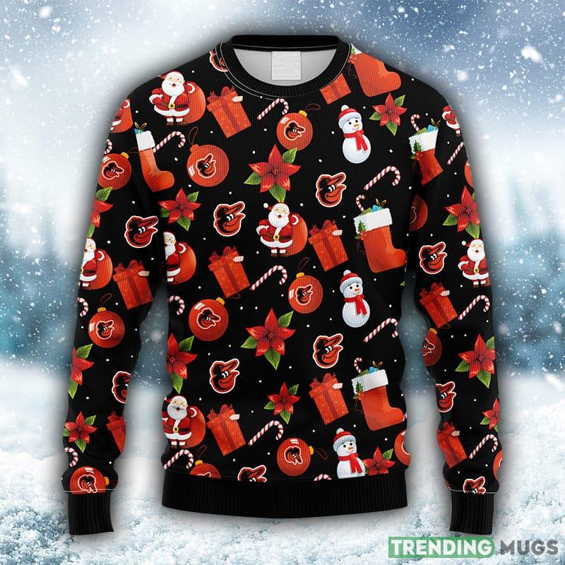 MLB Baltimore Orioles Santa Claus Snowman Christmas Ugly 3D Sweater For Men And Women Gift Ugly Christmas - MLB Baltimore Orioles Santa Claus Snowman Christmas Ugly Sweater_1 MLB Baltimore Orioles Santa Claus Snowman Christmas Ugly 3D Sweater For Men And Women Gift Ugly Christmas - MLB Baltimore Orioles Santa Claus Snowman Christmas Ugly Sweater_1