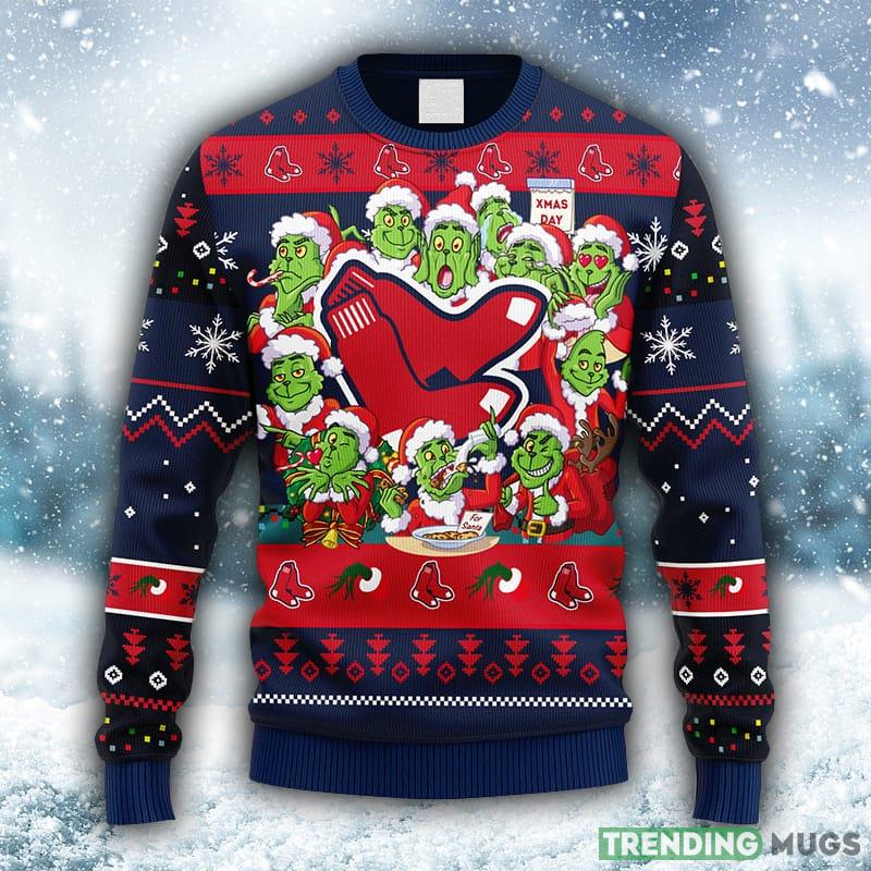 MLB Boston Red Sox 12 Grinch Xmas Day Christmas Ugly 3D Sweater For Men And Women Gift Ugly Christmas - MLB Boston Red Sox 12 Grinch Xmas Day Christmas Ugly Sweater_1 MLB Boston Red Sox 12 Grinch Xmas Day Christmas Ugly 3D Sweater For Men And Women Gift Ugly Christmas - MLB Boston Red Sox 12 Grinch Xmas Day Christmas Ugly Sweater_1