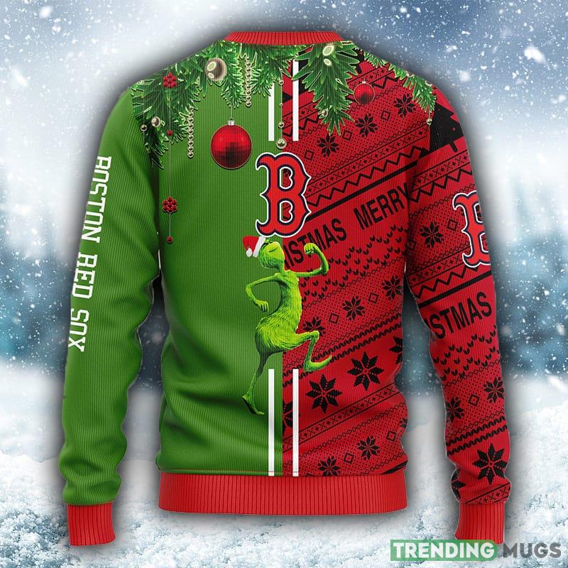 MLB Boston Red Sox Grinch & Scooby Doo Christmas Ugly 3D Sweater For Men And Women Gift Ugly Christmas 3D Sweater MLB Boston Red Sox Grinch & Scooby Doo Christmas Ugly 3D Sweater For Men And Women Gift Ugly Christmas 3D Sweater