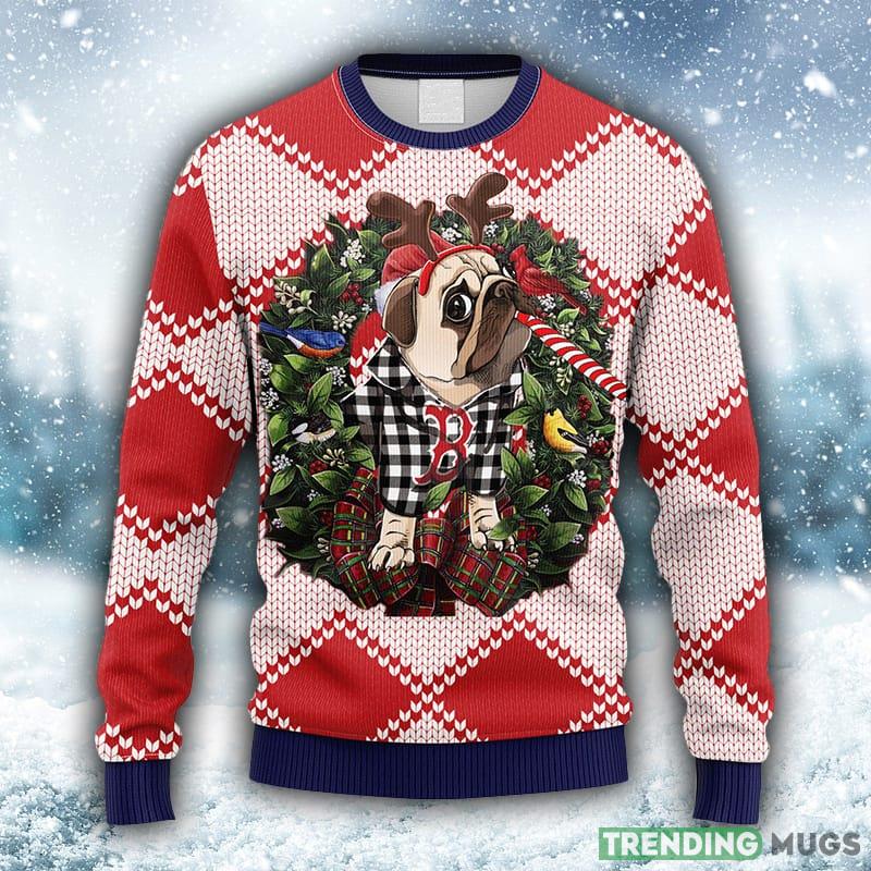 MLB Boston Red Sox Pub Dog Christmas Ugly 3D Sweater For Men And Women Gift Ugly Christmas - MLB Boston Red Sox Pub Dog Christmas Ugly Sweater_1 MLB Boston Red Sox Pub Dog Christmas Ugly 3D Sweater For Men And Women Gift Ugly Christmas - MLB Boston Red Sox Pub Dog Christmas Ugly Sweater_1
