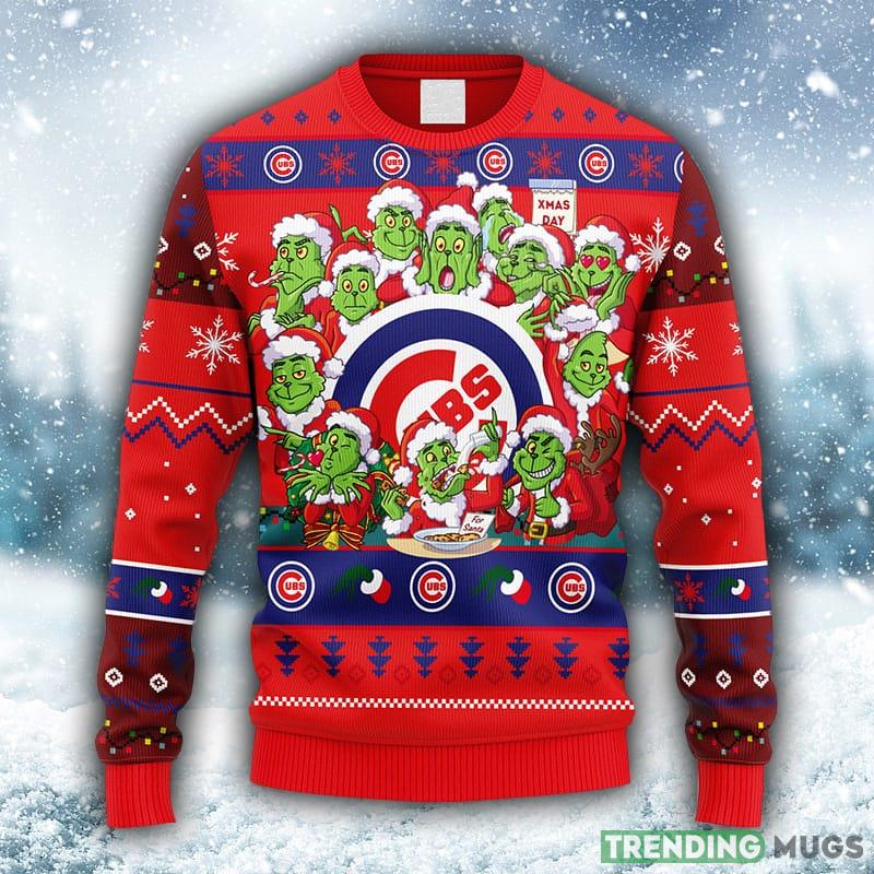MLB Chicago Cubs 12 Grinch Xmas Day Christmas Ugly 3D Sweater For Men And Women Gift Ugly Christmas - MLB Chicago Cubs 12 Grinch Xmas Day Christmas Ugly Sweater_1 MLB Chicago Cubs 12 Grinch Xmas Day Christmas Ugly 3D Sweater For Men And Women Gift Ugly Christmas - MLB Chicago Cubs 12 Grinch Xmas Day Christmas Ugly Sweater_1