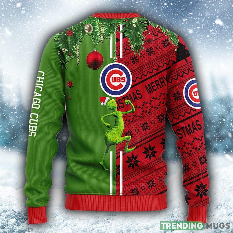 MLB Chicago Cubs Grinch & Scooby Doo Christmas Ugly 3D Sweater For Men And Women Gift Ugly Christmas 3D Sweater MLB Chicago Cubs Grinch & Scooby Doo Christmas Ugly 3D Sweater For Men And Women Gift Ugly Christmas 3D Sweater