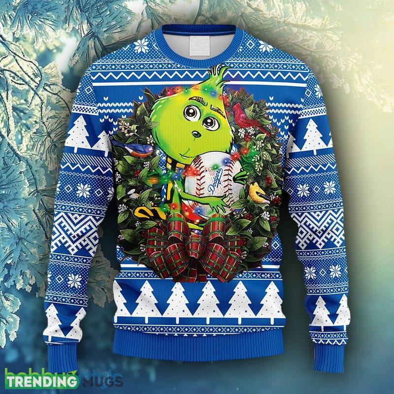 MLB Los Angeles Dodgers Grinch Hug Christmas Ugly Sweater For Men Women - MLB Los Angeles Dodgers Grinch Hug Christmas Ugly Sweater_1 MLB Los Angeles Dodgers Grinch Hug Christmas Ugly Sweater For Men Women - MLB Los Angeles Dodgers Grinch Hug Christmas Ugly Sweater_1