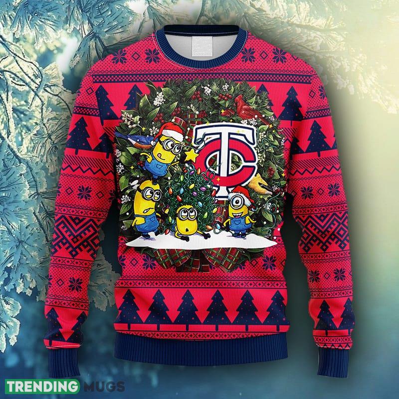 MLB Minnesota Twins Minion Christmas Ugly Sweater For Men Women - MLB Minnesota Twins Minion Christmas Ugly Sweater_1 MLB Minnesota Twins Minion Christmas Ugly Sweater For Men Women - MLB Minnesota Twins Minion Christmas Ugly Sweater_1