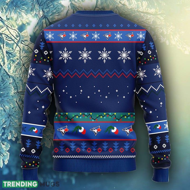 MLB Toronto Blue Jays Grinch Christmas Ugly Sweater For Men Women 3D Sweater MLB Toronto Blue Jays Grinch Christmas Ugly Sweater For Men Women 3D Sweater
