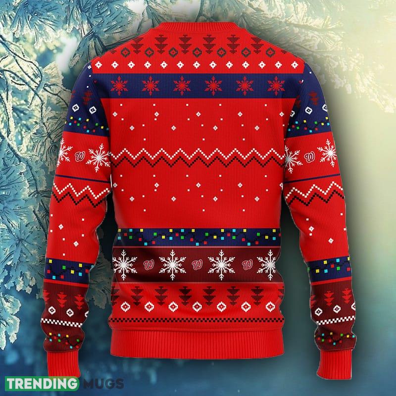 MLB Washington Nationals Dabbing Santa Claus Christmas Ugly Sweater For Men Women 3D Sweater MLB Washington Nationals Dabbing Santa Claus Christmas Ugly Sweater For Men Women 3D Sweater