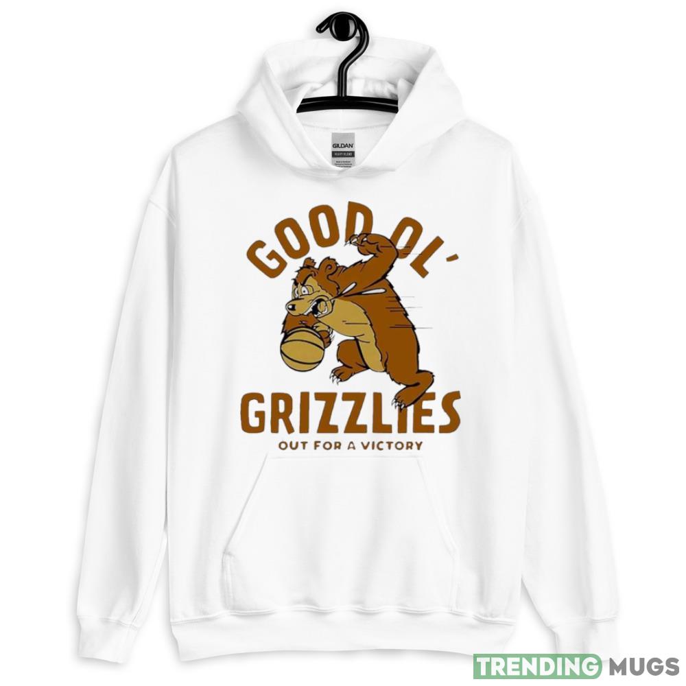 Montana Good Ol Grizzlies Vintage Basketball Out For A Victory Shirt - 18500 Unisex Heavy Blend Hooded Sweatshirt-1 Montana Good Ol Grizzlies Vintage Basketball Out For A Victory Shirt - 18500 Unisex Heavy Blend Hooded Sweatshirt-1