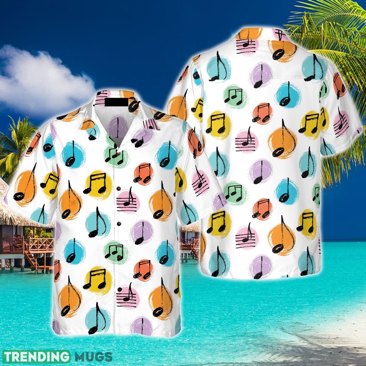Music Note Seamless Pattern 3D Hawaiian Shirt Beach Summer For Men And Women Gift Hawaiian Shirt Music Note Seamless Pattern 3D Hawaiian Shirt Beach Summer For Men And Women Gift Hawaiian Shirt