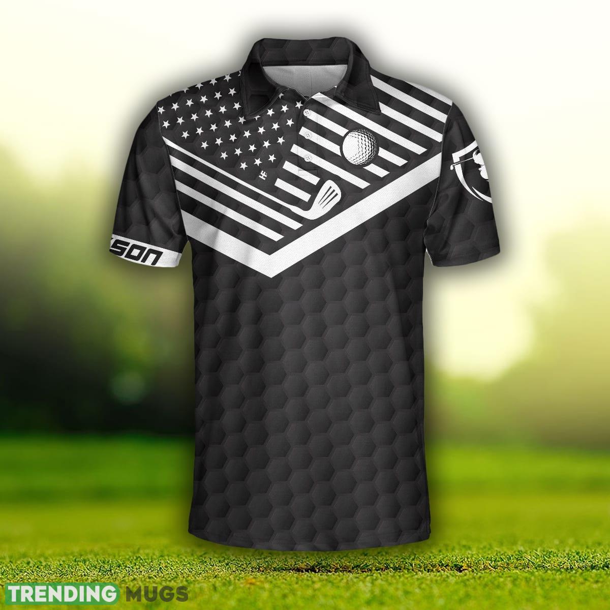 My Green Jacket Is In The Wash, Black Golf American Flag Golf Shirt Custom Name Polo Shirt Polo Shirt My Green Jacket Is In The Wash, Black Golf American Flag Golf Shirt Custom Name Polo Shirt Polo Shirt