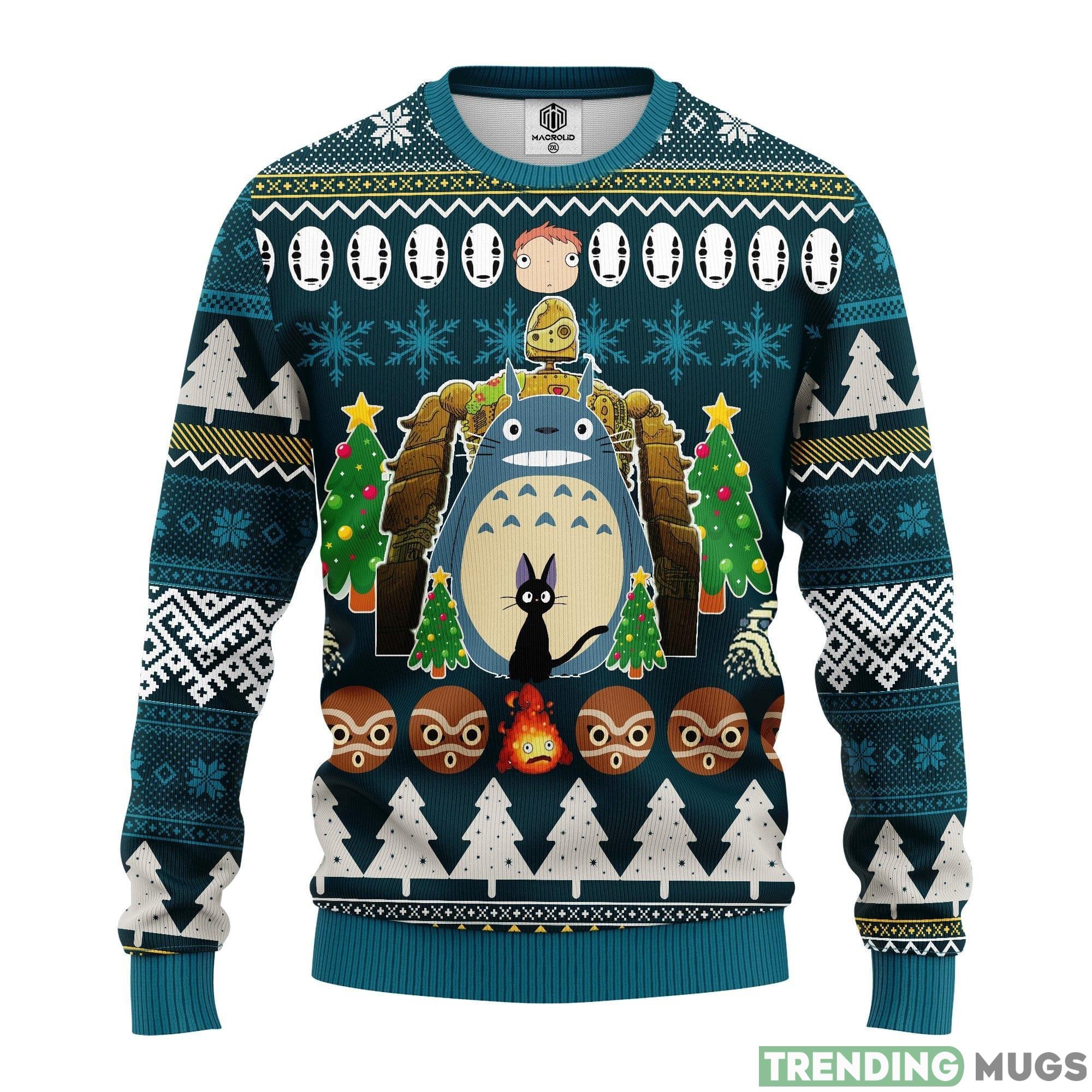 My Neighbor Is Totoro Anime Thanksgiving Women Mens Ugly Christmas Sweater - My Neighbor Is Totoro Anime Ugly Christmas Sweater Amazing Gift Idea Thanksgiving Gift My Neighbor Is Totoro Anime Thanksgiving Women Mens Ugly Christmas Sweater - My Neighbor Is Totoro Anime Ugly Christmas Sweater Amazing Gift Idea Thanksgiving Gift