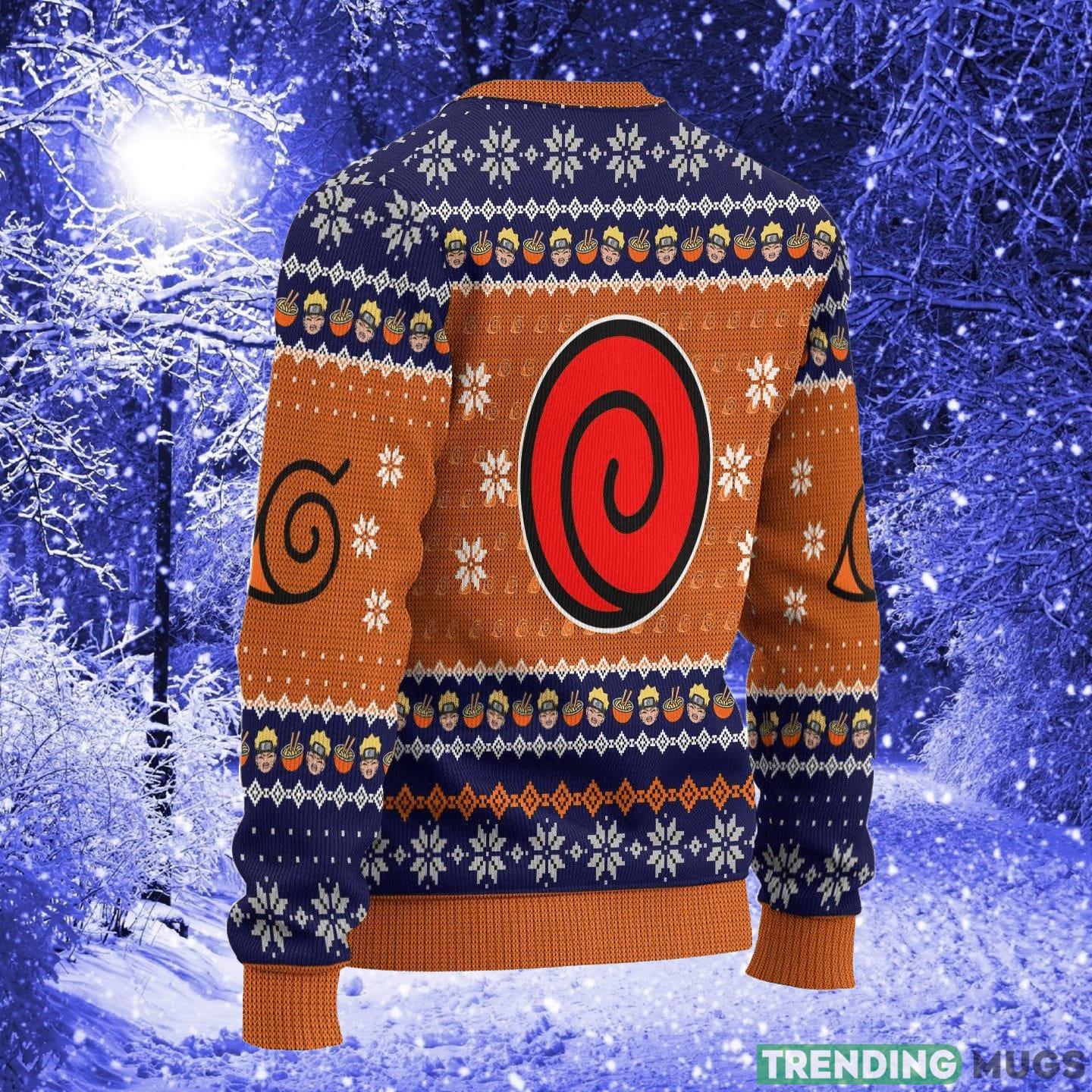 Naruto Ramen Anime Xmas Women Mens Ugly Christmas Sweater 3D Sweater Naruto Ramen Anime Xmas Women Mens Ugly Christmas Sweater 3D Sweater