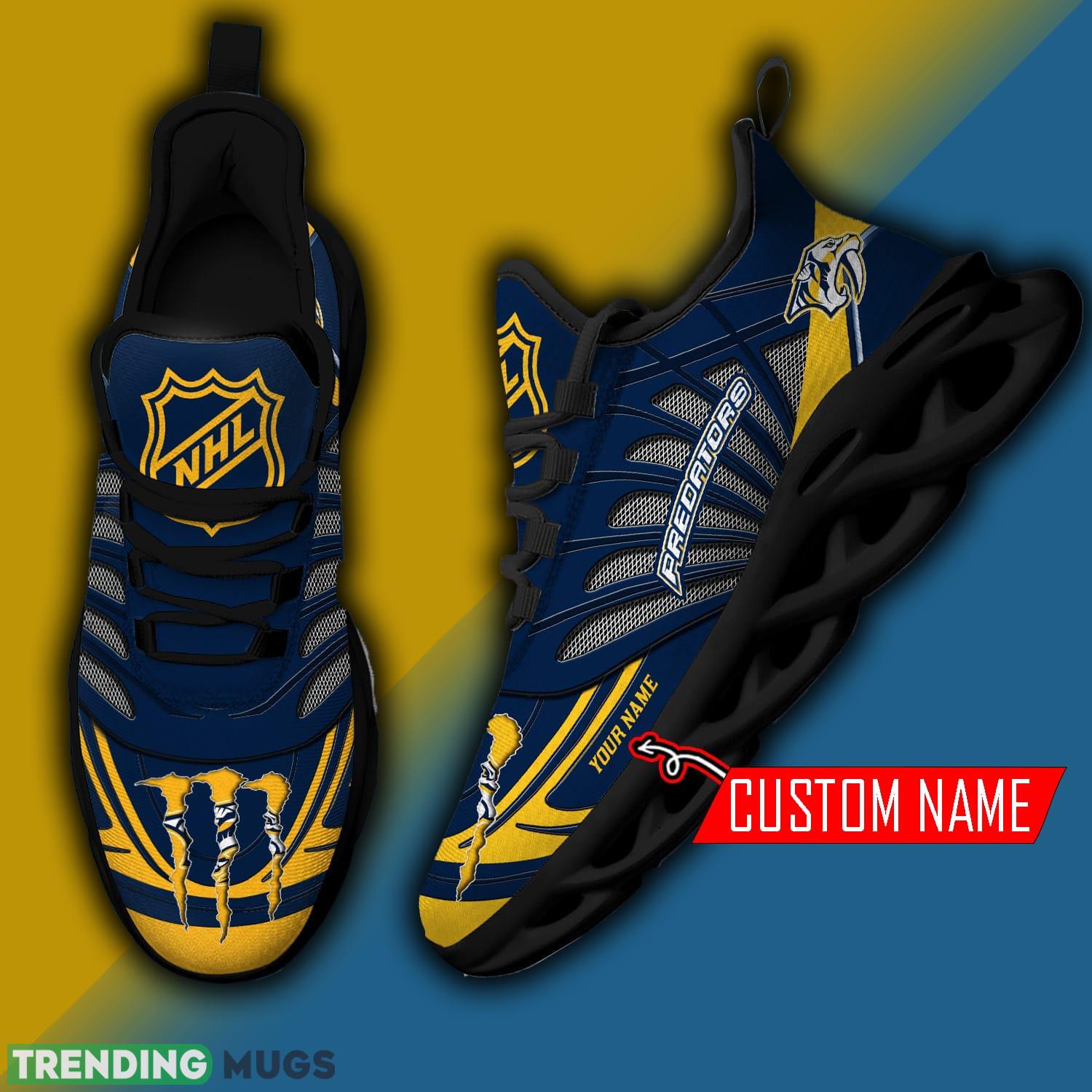 Nashville Predators NHL Personalized Max Soul Shoes Perfect Gift Chunky Sneakers Max Soul Nashville Predators NHL Personalized Max Soul Shoes Perfect Gift Chunky Sneakers Max Soul