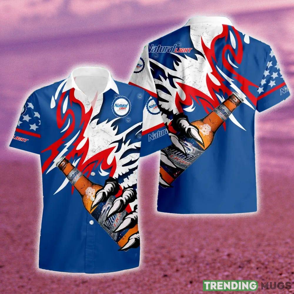 Natural Light Beer Monster Claw Gift Hawaiian Set Shirt And Short Summer Beach Hawaiian & Short Natural Light Beer Monster Claw Gift Hawaiian Set Shirt And Short Summer Beach Hawaiian & Short