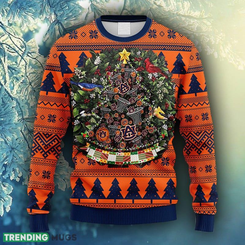 NCAA Christmas Auburn Tigers Tree Ball Christmas Ugly Sweater For Men Women - NCAA Auburn Tigers Tree Ball Christmas Ugly Sweater_1 NCAA Christmas Auburn Tigers Tree Ball Christmas Ugly Sweater For Men Women - NCAA Auburn Tigers Tree Ball Christmas Ugly Sweater_1