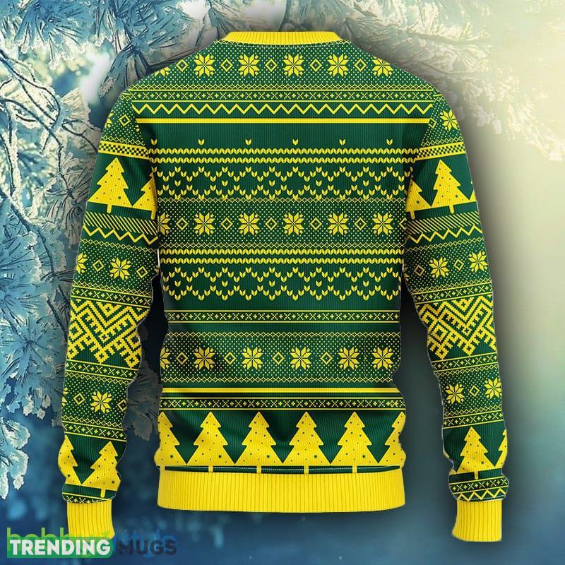 NCAA Christmas Oregon Ducks Tree Ugly Christmas Fleece Sweater For Men Women 3D Sweater NCAA Christmas Oregon Ducks Tree Ugly Christmas Fleece Sweater For Men Women 3D Sweater