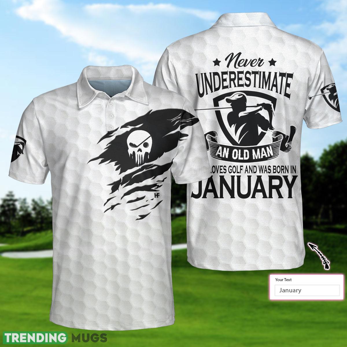 Never Underestimate A Golfer Born In Month, Cool Skull Golf Shirt Polo Shirt Custom Name - Personalized Never Underestimate A Golfer Born In Month Custom Polo Shirt, Cool Skull Golf Shirt For Men_1 Never Underestimate A Golfer Born In Month, Cool Skull Golf Shirt Polo Shirt Custom Name - Personalized Never Underestimate A Golfer Born In Month Custom Polo Shirt, Cool Skull Golf Shirt For Men_1