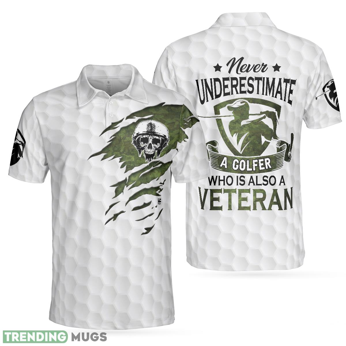 Never Underestimate A Golfer Who Is Also A Veteran, Skull Golfing Shirt For Retired Veterans Polo Shirt - Never Underestimate A Golfer Who Is Also A Veteran Polo Shirt, Skull Golfing Shirt For Retired Veterans_1 Never Underestimate A Golfer Who Is Also A Veteran, Skull Golfing Shirt For Retired Veterans Polo Shirt - Never Underestimate A Golfer Who Is Also A Veteran Polo Shirt, Skull Golfing Shirt For Retired Veterans_1