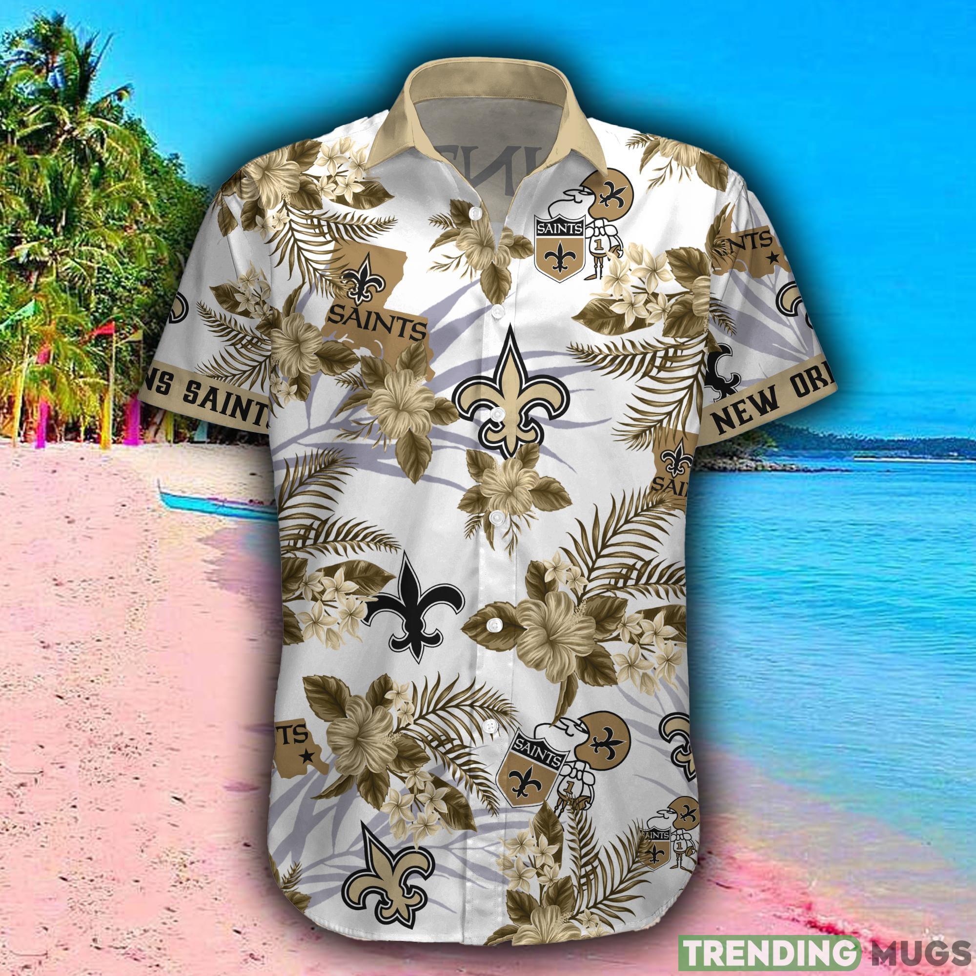 New Orleans Saints NFL Design 7 Beach Hawaiian Shirt Men And Women For Fans Gift Hawaiian Shirt New Orleans Saints NFL Design 7 Beach Hawaiian Shirt Men And Women For Fans Gift Hawaiian Shirt