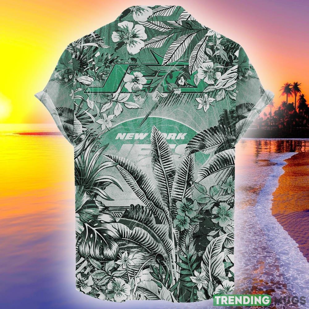 New York Jets Tropical Skull NFL Beach Hawaiian Shirt Men And Women For Fans Gift Hawaiian Shirt New York Jets Tropical Skull NFL Beach Hawaiian Shirt Men And Women For Fans Gift Hawaiian Shirt