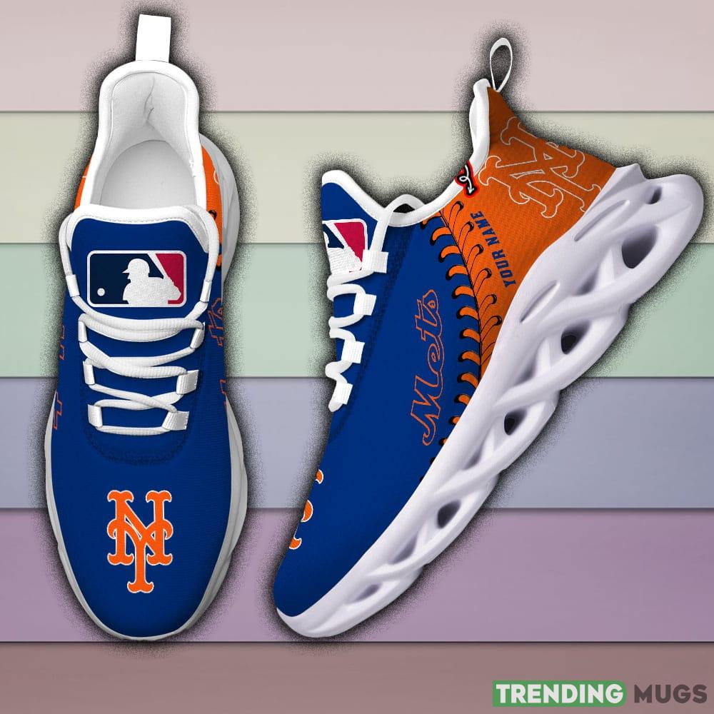New York Mets MLB MAX SOUL SHOES Custom Name For Men And Women Running Sneakers - New York Mets-MLB PERSONALIZED MAX SOUL SHOES_2 New York Mets MLB MAX SOUL SHOES Custom Name For Men And Women Running Sneakers - New York Mets-MLB PERSONALIZED MAX SOUL SHOES_2