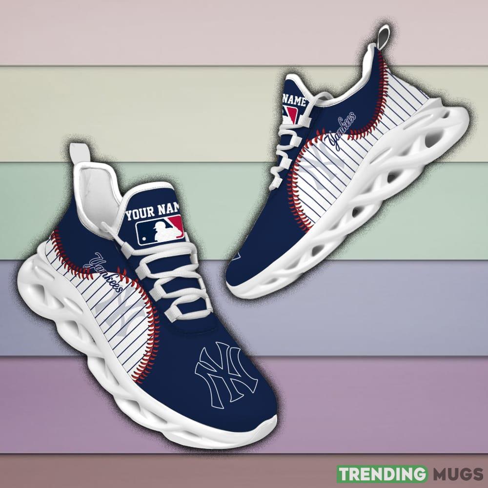 New York Yankees Mix Jerseys MLB Max Soul Shoes Custom Name For Men And Women Running Sneakers Max Soul New York Yankees Mix Jerseys MLB Max Soul Shoes Custom Name For Men And Women Running Sneakers Max Soul