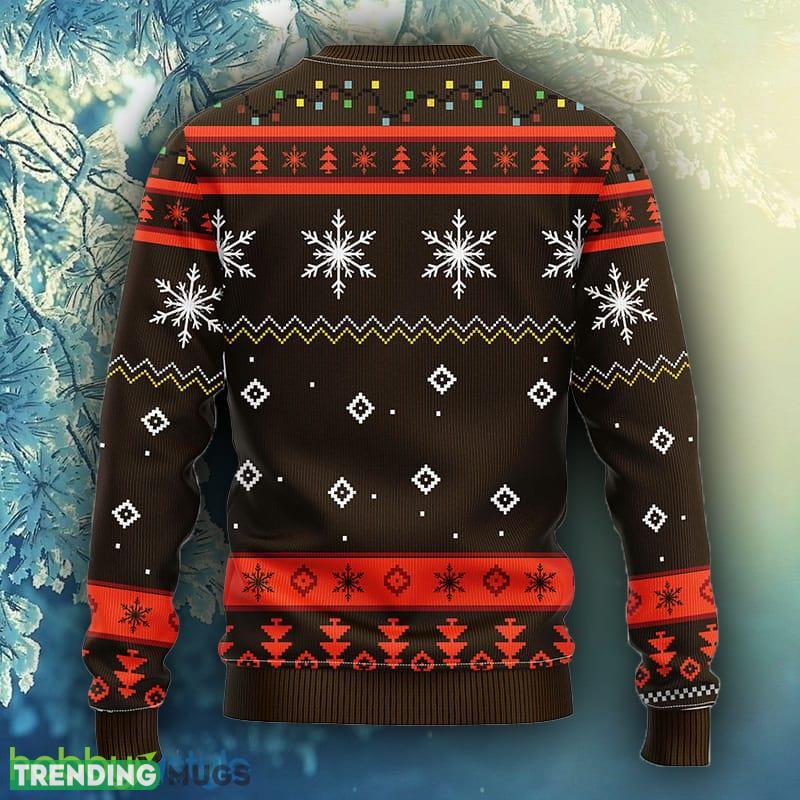 NFL Fans Cleveland Browns Funny Grinch Christmas Ugly Sweater For Men Women 3D Sweater NFL Fans Cleveland Browns Funny Grinch Christmas Ugly Sweater For Men Women 3D Sweater