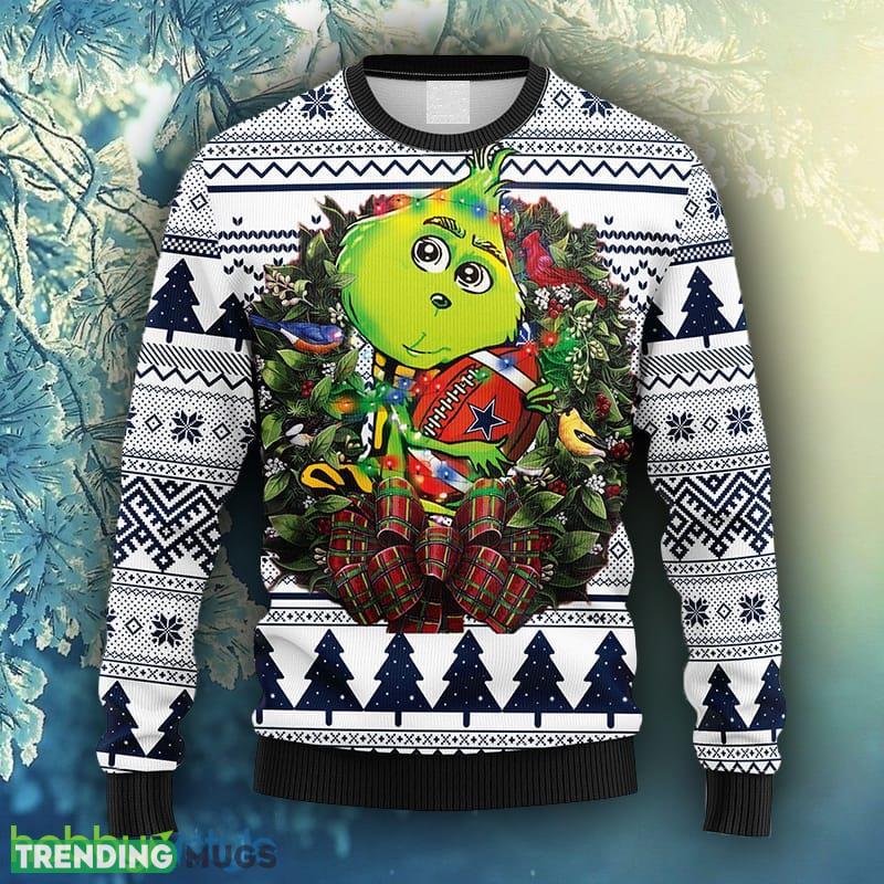 NFL Fans Dallas Cowboys Grinch Hug Christmas Ugly Sweater For Men Women - NFL Dallas Cowboys Grinch Hug Christmas Ugly Sweater_1 NFL Fans Dallas Cowboys Grinch Hug Christmas Ugly Sweater For Men Women - NFL Dallas Cowboys Grinch Hug Christmas Ugly Sweater_1