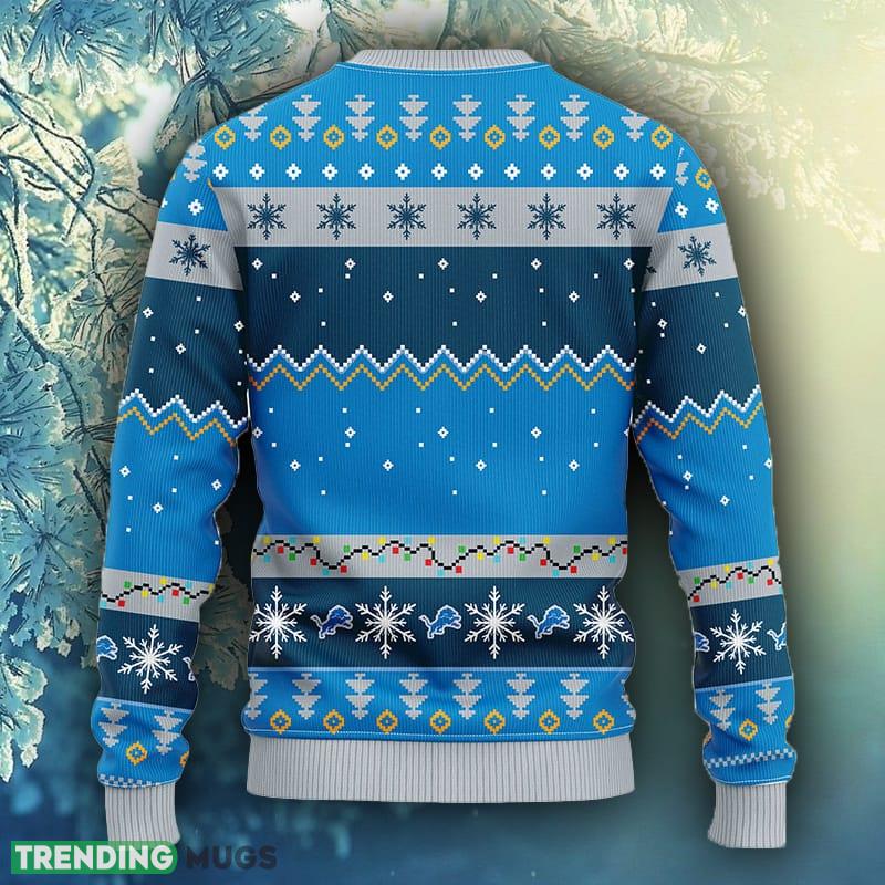 NFL Fans Detroit Lions Dabbing Santa Claus Christmas Ugly Sweater For Men Women 3D Sweater NFL Fans Detroit Lions Dabbing Santa Claus Christmas Ugly Sweater For Men Women 3D Sweater