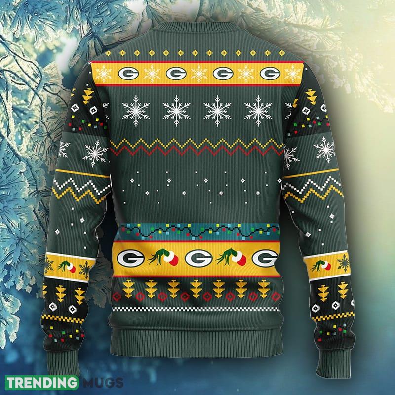 NFL Fans Green Bay Packers 12 Grinch Xmas Day Christmas Ugly Sweater For Men Women - NFL Green Bay Packers 12 Grinch Xmas Day Christmas Ugly Sweater_1 NFL Fans Green Bay Packers 12 Grinch Xmas Day Christmas Ugly Sweater For Men Women - NFL Green Bay Packers 12 Grinch Xmas Day Christmas Ugly Sweater_1