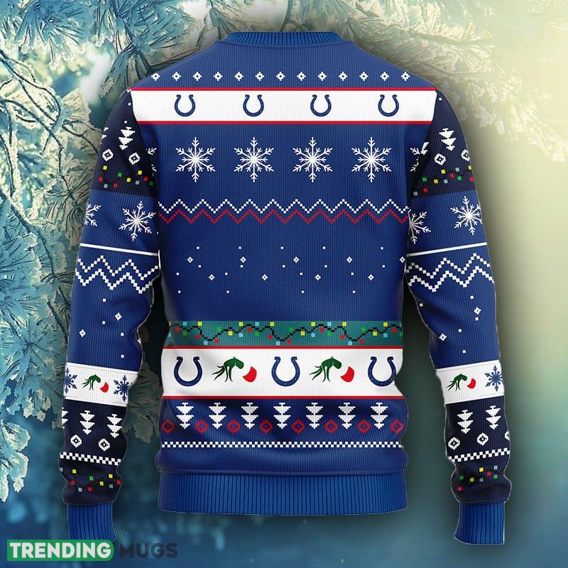 NFL Fans Indianapolis Colts 12 Grinch Xmas Day Christmas Ugly Sweater For Men Women - NFL Indianapolis Colts 12 Grinch Xmas Day Christmas Ugly Sweater_1 NFL Fans Indianapolis Colts 12 Grinch Xmas Day Christmas Ugly Sweater For Men Women - NFL Indianapolis Colts 12 Grinch Xmas Day Christmas Ugly Sweater_1