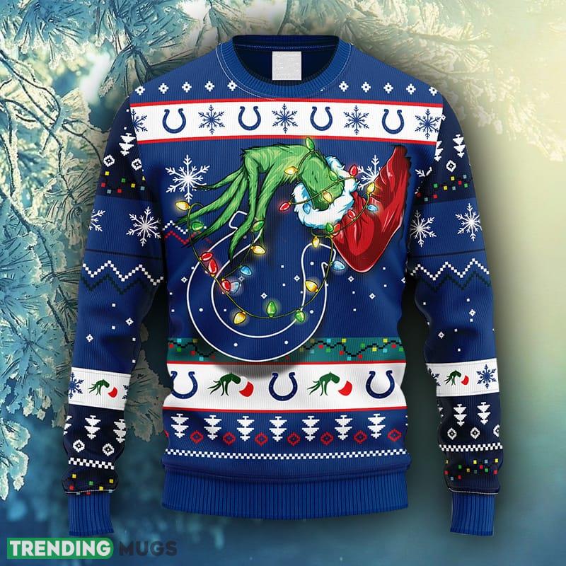 NFL Fans Indianapolis Colts Grinch Christmas Ugly Sweater For Men Women - NFL Indianapolis Colts Grinch Christmas Ugly Sweater_1 NFL Fans Indianapolis Colts Grinch Christmas Ugly Sweater For Men Women - NFL Indianapolis Colts Grinch Christmas Ugly Sweater_1